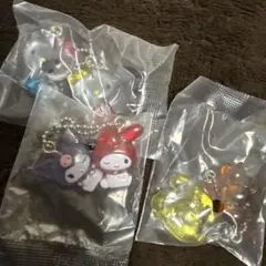 サンリオキャラクターズ なかよしドロップチャーム 新品 ガチャ 3点 キティ