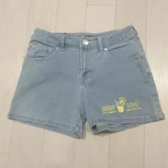 160cm JENNI love 半ズボン デニム ショートパンツ