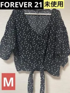FOREVER 21 フォーエバー21 半袖シャツ　カットソー　前結び　ブラウスのサムネイル