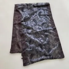 エトロ ETRO 大判ショール ウール オーガンジー ブラウン 男女兼用