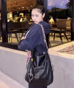 ゆづき/チェックシャギーミドルコート made in INTER FACTORY INTER FACTORY チェックシャギーミドルコート INTER FACTORY