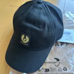 BELSTAFF ブラック キャップ free SIZE