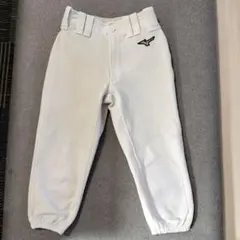 Mizuno ホワイト ユニフォームパンツ130センチ