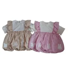 タグ付き☆ミッフィーのチュニック2枚(110)