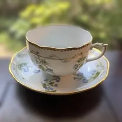 ティーカップソーサー herend 朝顔柄 - メルカリ