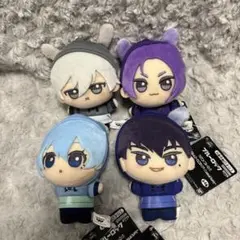 ナムコ限定　ブルーロック　ちびぐるみ　vol.2 コンプリート　4種類