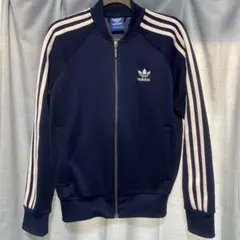adidas Originals SST トラックジャケット M ネイビー - メルカリ