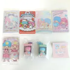 リトルツインスターズ　サンリオウエハース　チョコボックス　ステッカー　セット