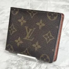 LOUIS VUITTON モノグラム 二つ折り財布 ポルトビエ・カルトクレディ