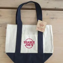 【新品未使用】6点まとめ売りTRADER JOE'Sトートバッグ（大） ネイビー 新品 Trader Joe's トートバッグ 限定 - メルカリ