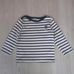 PETIT BATEAU ボーダー長袖Tシャツ 36m/95cm