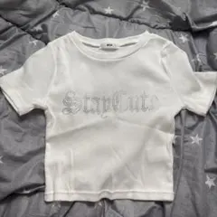 WEGO ホワイト Tシャツ 半袖