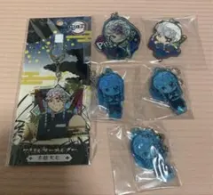 鬼滅の刃 キーホルダー 宇髄天元 ガチャ ここみえ ぴたでふぉめ