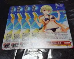 ヴァイスシュヴァルツ サマポケ Water Battle 美希 PRR 4枚 - メルカリ