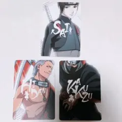 NARUTO カードグミ 暁 カード イタチ サソリ ゼツ 角都 デイダラ 鬼鮫