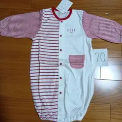 日本製　ロンパース　カバーオール　70 女の子