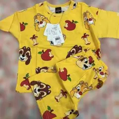 キッズ　チップ　デール　総柄　セットアップ　ベビードール