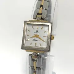 【極美品・稼働】CYMA　腕時計　ルイ15世　ブレスウォッチ　コンビカラーのサムネイル