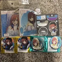 五等分の花嫁 三玖 アクキー＆缶バッジセット