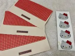 昭和レトロ⭐︎ HELLO KITTY 封筒 シール 1985/昭和60年 当時物