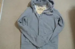 ホリスター パーカー グレー M 美品