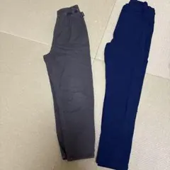 キッズ ゴムウエストパンツ 2点セット