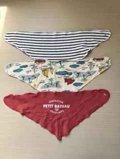 PETIT BATEAU スタイ 3枚セットのサムネイル