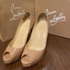 Christian Louboutin オープントゥ ハイヒール