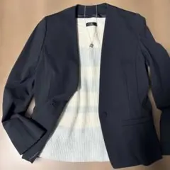 オススメ❗️【INED】淡いボーダー・綺麗めニット