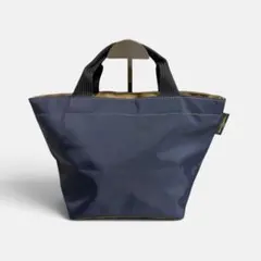 未使用級】エルベシャプリエ トートバッグ マリン×シャモア 1027N 現行 