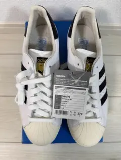 adidas G61070 ホワイト/ブラック　スーパースター80s 27cm