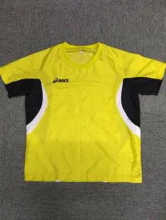 asics イエロー 半袖スポーツウェア メンズ M