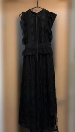 アクシーズ　ノースリーブレースワンピース