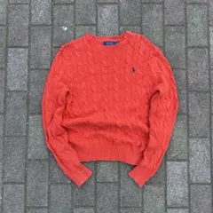 00's POLO Ralph Lauren ケーブルニット C-boy y2k