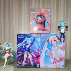 ガンダム 45周年×初音ミク 桜ミクフィギュア セット - メルカリ