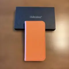 SHIELDON iPhone17用 手帳型ケース オレンジ　新品未使用品