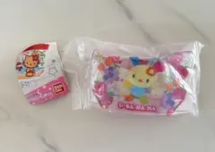 サンリオキャラクターズ　プールバッグ風ミニポーチ2 ウサハナ