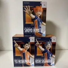 ハイキュー!! フィギュア 一本ナイッサー!! 3種セット - メルカリ