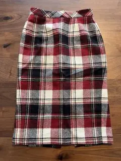 Brooks Brothers チェック柄タイトスカート