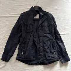 MONCLER ネイビー ナイロンジャケット