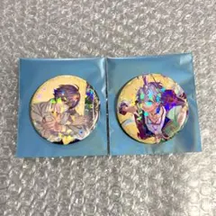 ミリオン AGF2025 中外 くじ E賞 ホロ缶バッジ セット 夢100