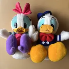 ディズニー ドナルド＆デイジー ぬいぐるみ 2体セット - メルカリ