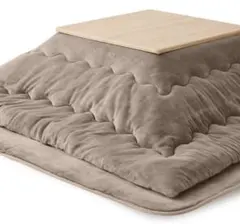 こたつ布団 185X185cm 単品売り 吸湿発熱 正方形 フランネル 無地