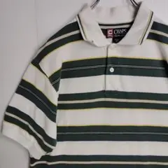 り*様 チャップス×ラルフローレン 半袖シャツ ポロシャツ ボーダー メンズＭ