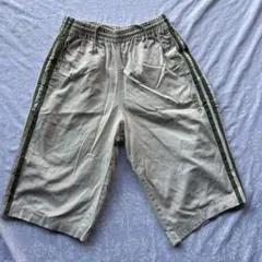 90’s adidas 刺繍 ヴィンテージ 3ストライプ ハーフパンツ サッカー