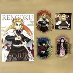 鬼滅の刃 ダイカットクリアステッカーガム ポストカードガム シールおまけ付き