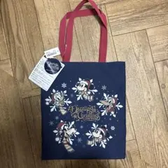 ディズニー　クリスマス　トートバッグ