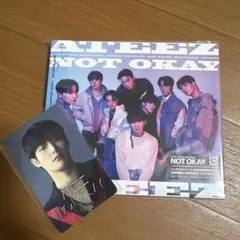 ATEEZミンギトレカnotokayアルバム　アルバム変更⚪︎ hmv特典トレカ