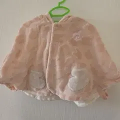 SLAP SLIP フリースポンチョ ピンク