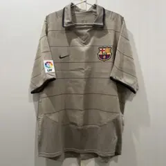 V*u様 FCバルセロナ ユニフォーム 04-05 アウェイ ベージュ Lサイズ